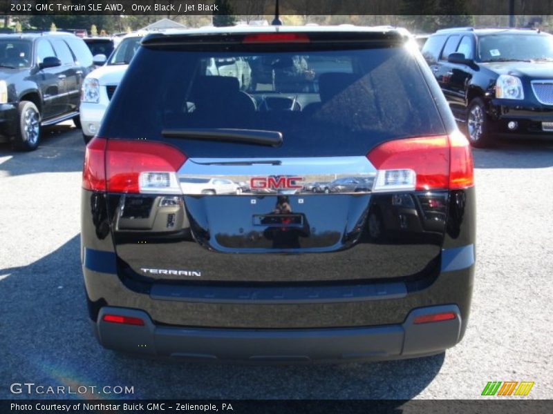 Onyx Black / Jet Black 2012 GMC Terrain SLE AWD
