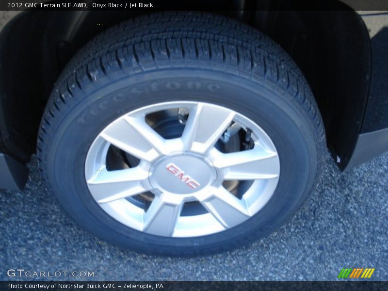 Onyx Black / Jet Black 2012 GMC Terrain SLE AWD
