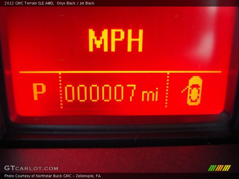 Onyx Black / Jet Black 2012 GMC Terrain SLE AWD