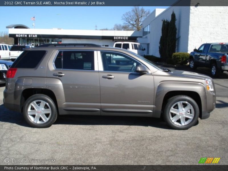 Mocha Steel Metallic / Jet Black 2012 GMC Terrain SLE AWD