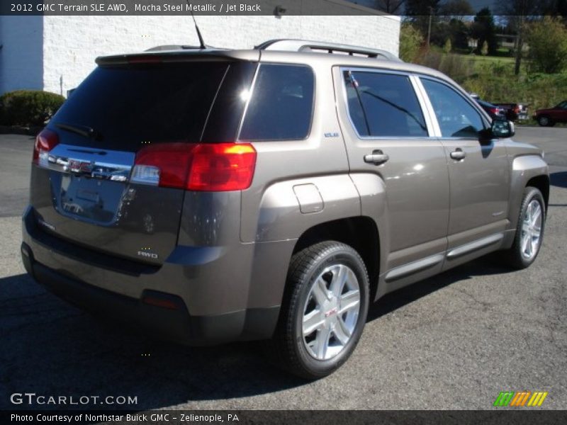 Mocha Steel Metallic / Jet Black 2012 GMC Terrain SLE AWD