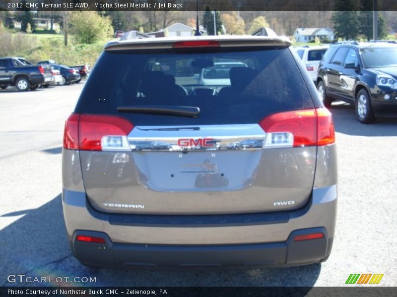 Mocha Steel Metallic / Jet Black 2012 GMC Terrain SLE AWD
