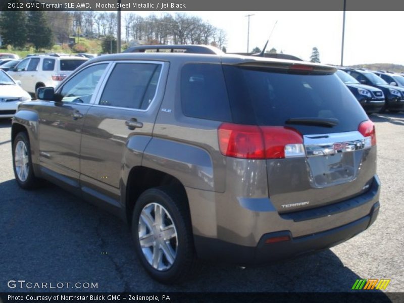 Mocha Steel Metallic / Jet Black 2012 GMC Terrain SLE AWD