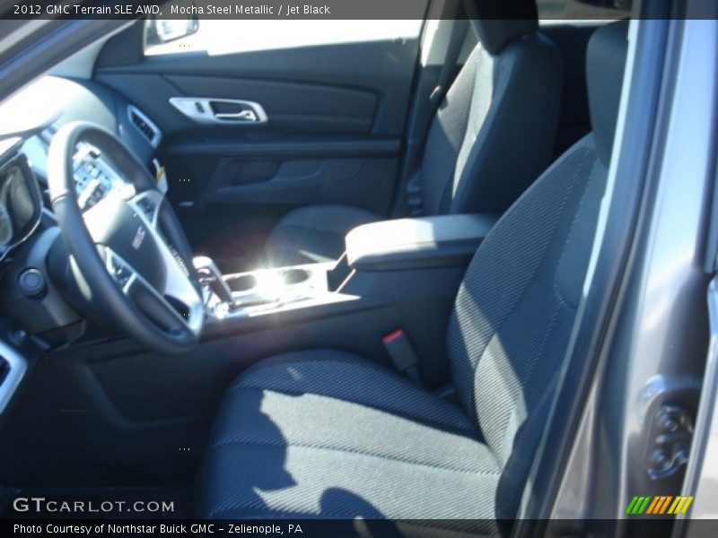 Mocha Steel Metallic / Jet Black 2012 GMC Terrain SLE AWD