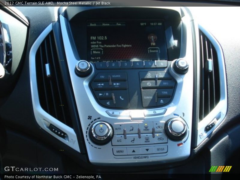 Mocha Steel Metallic / Jet Black 2012 GMC Terrain SLE AWD