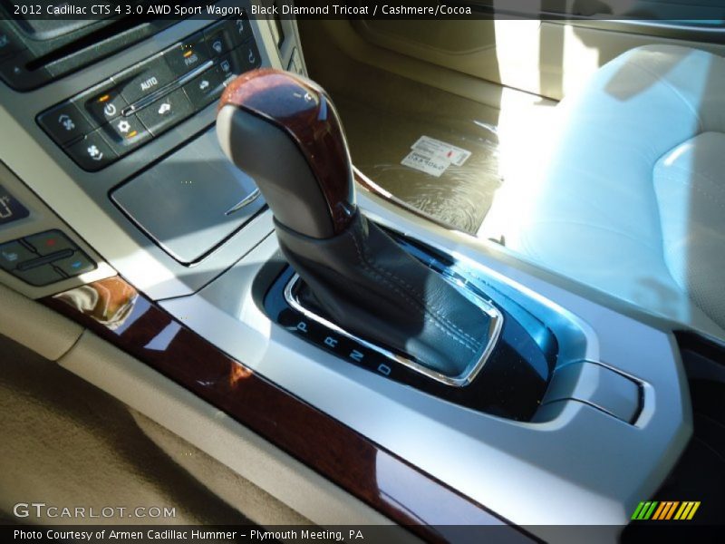 Black Diamond Tricoat / Cashmere/Cocoa 2012 Cadillac CTS 4 3.0 AWD Sport Wagon