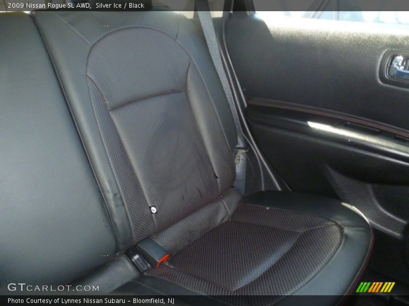 Silver Ice / Black 2009 Nissan Rogue SL AWD