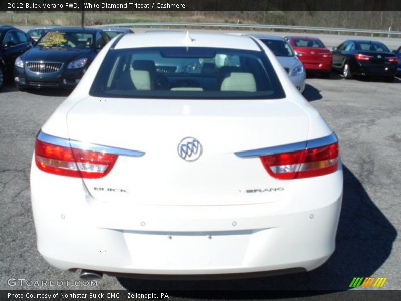 White Diamond Tricoat / Cashmere 2012 Buick Verano FWD