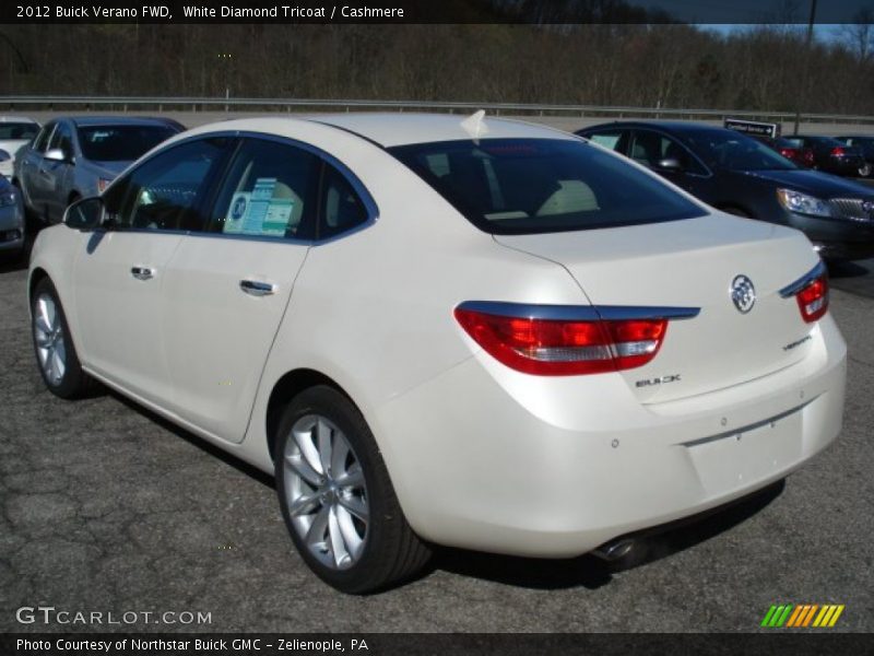 White Diamond Tricoat / Cashmere 2012 Buick Verano FWD