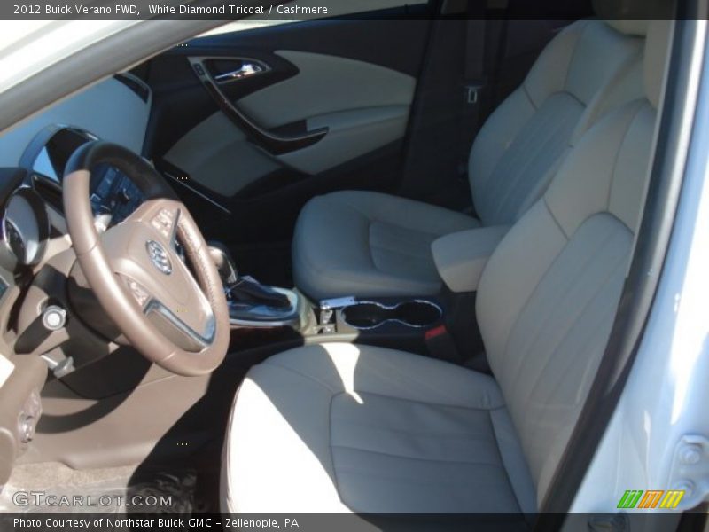White Diamond Tricoat / Cashmere 2012 Buick Verano FWD