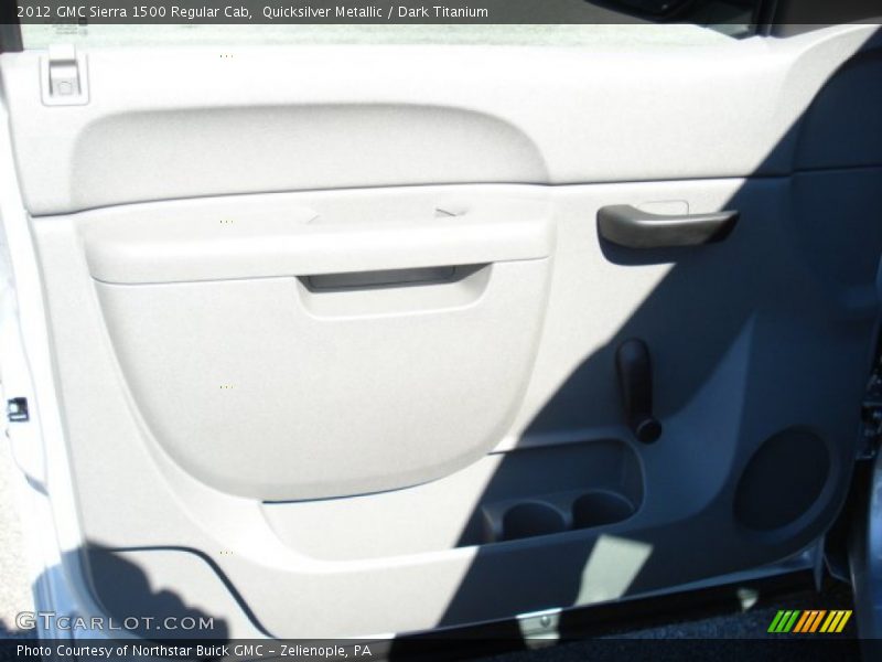 Quicksilver Metallic / Dark Titanium 2012 GMC Sierra 1500 Regular Cab