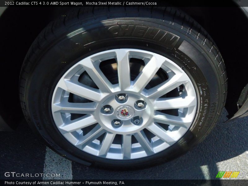 Mocha Steel Metallic / Cashmere/Cocoa 2012 Cadillac CTS 4 3.0 AWD Sport Wagon