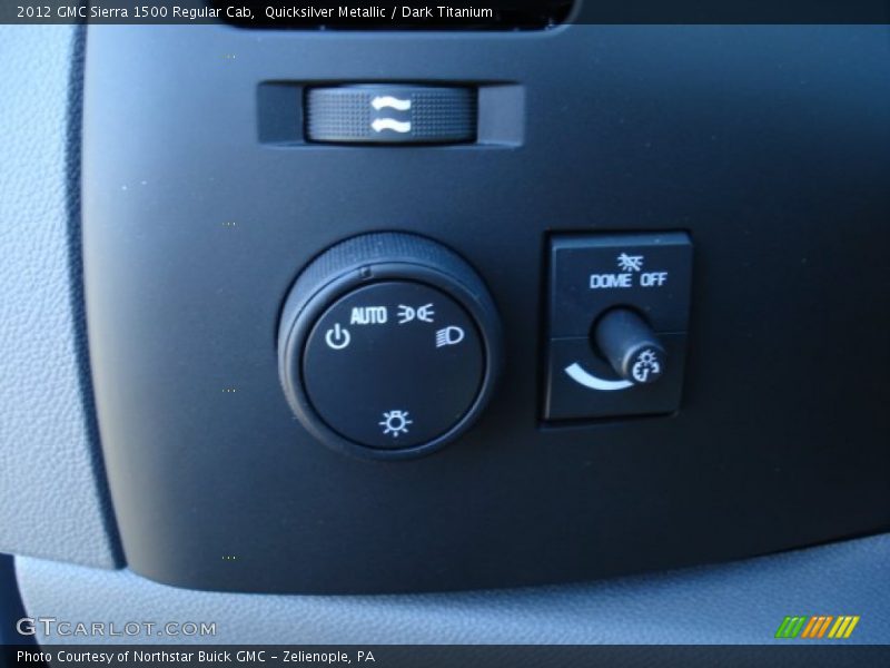 Quicksilver Metallic / Dark Titanium 2012 GMC Sierra 1500 Regular Cab