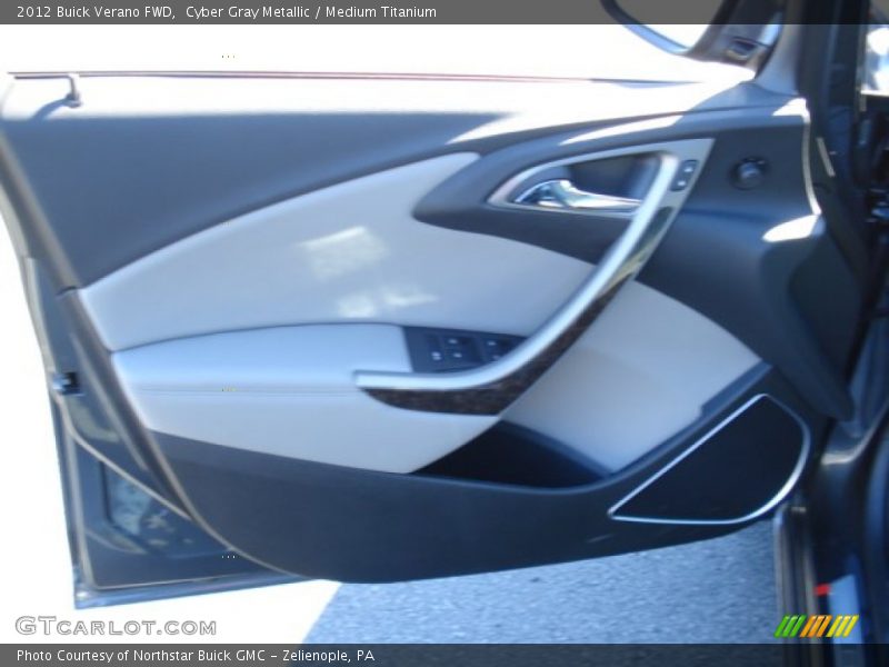 Cyber Gray Metallic / Medium Titanium 2012 Buick Verano FWD