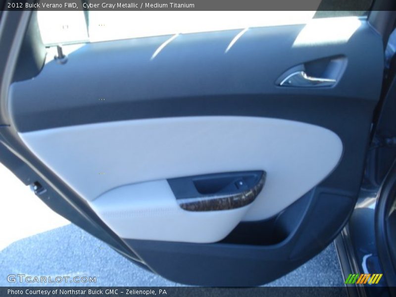 Cyber Gray Metallic / Medium Titanium 2012 Buick Verano FWD