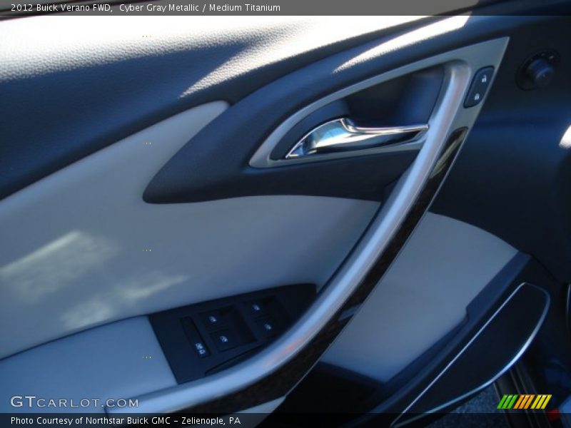 Cyber Gray Metallic / Medium Titanium 2012 Buick Verano FWD