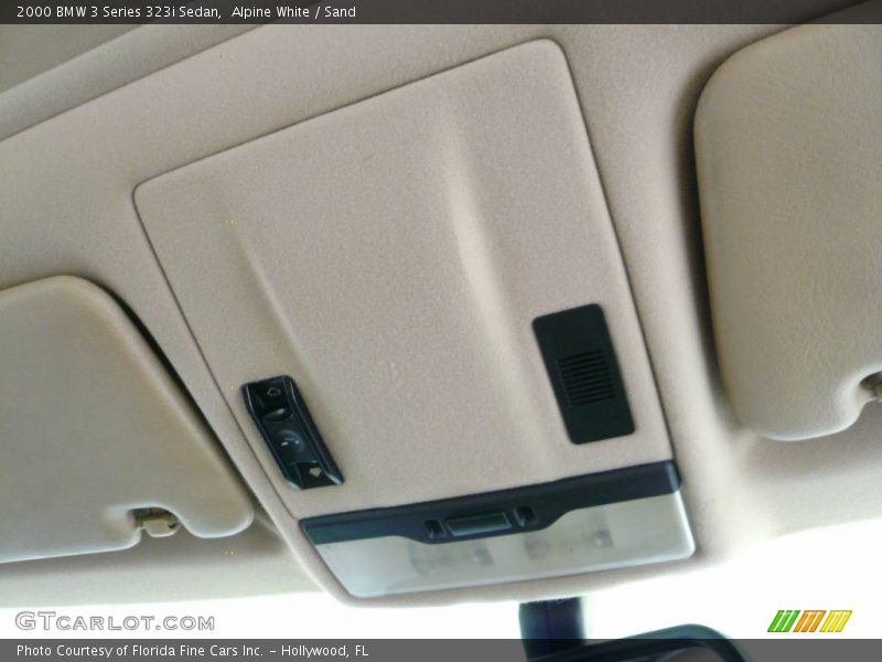 Alpine White / Sand 2000 BMW 3 Series 323i Sedan