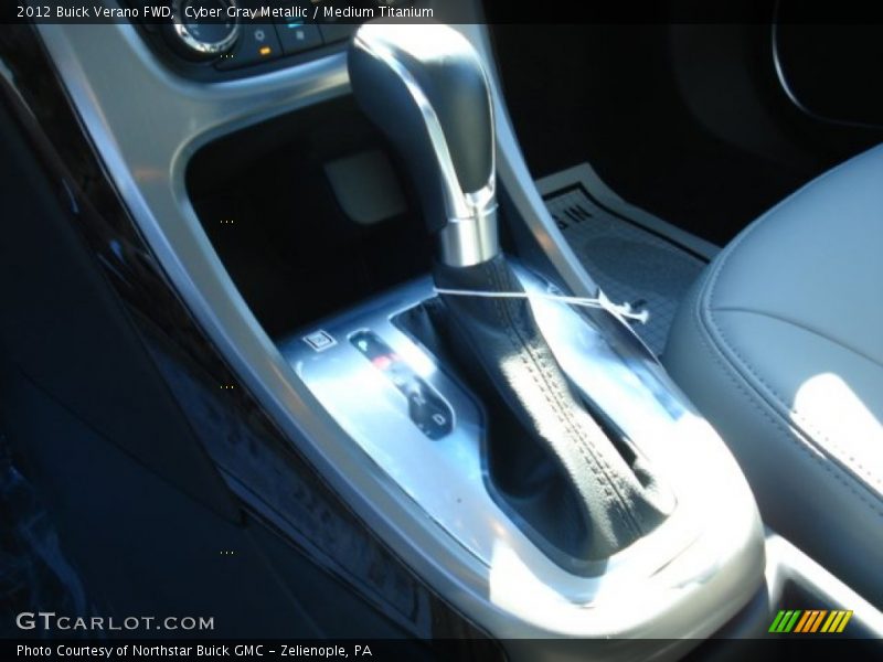 Cyber Gray Metallic / Medium Titanium 2012 Buick Verano FWD