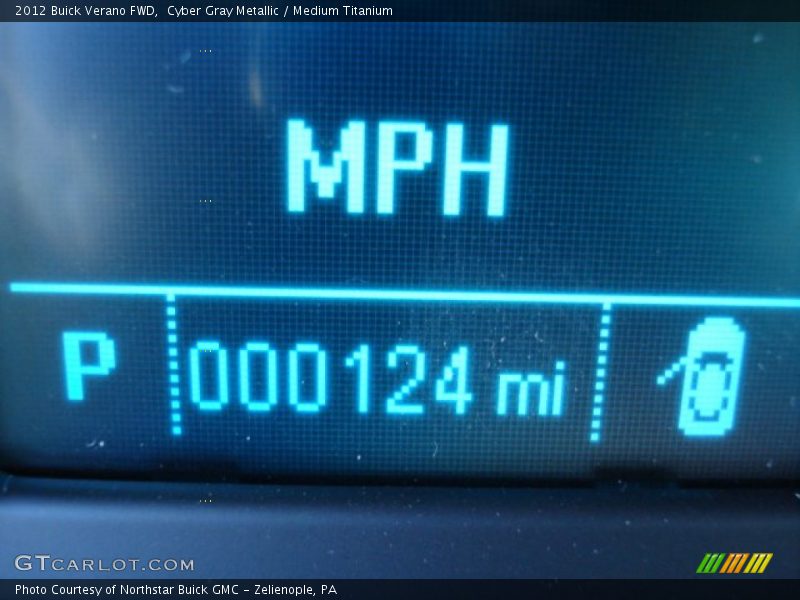 Cyber Gray Metallic / Medium Titanium 2012 Buick Verano FWD