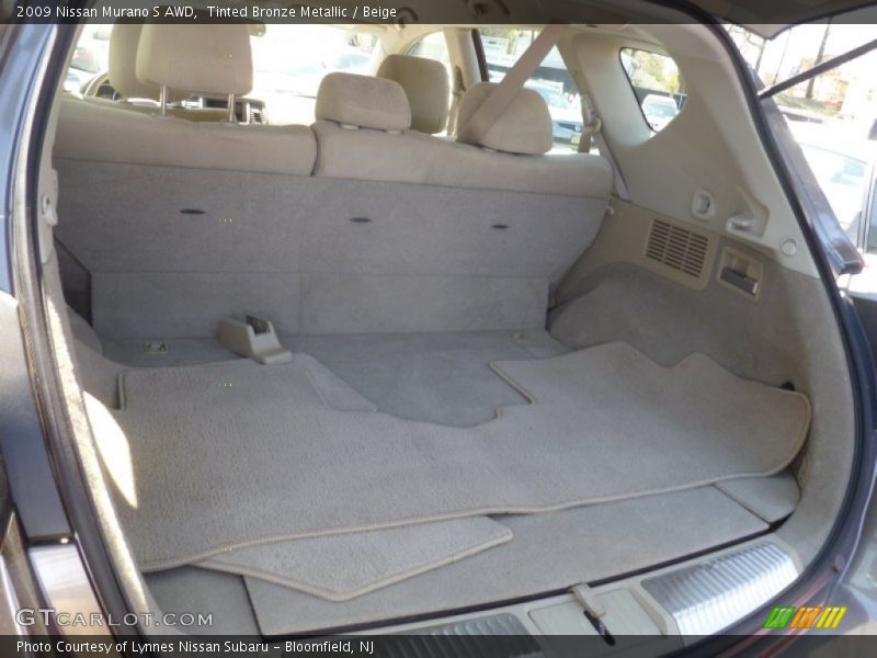 Tinted Bronze Metallic / Beige 2009 Nissan Murano S AWD