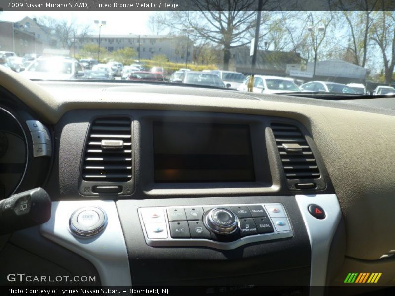 Tinted Bronze Metallic / Beige 2009 Nissan Murano S AWD