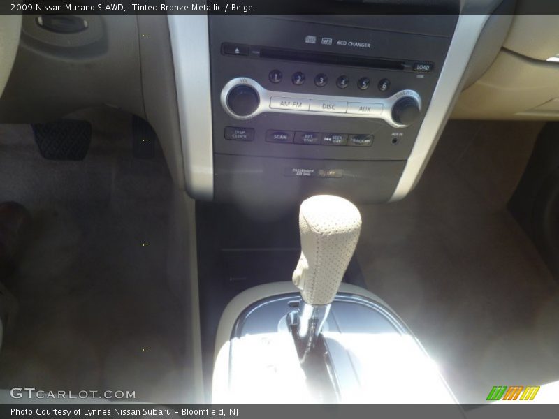 Tinted Bronze Metallic / Beige 2009 Nissan Murano S AWD