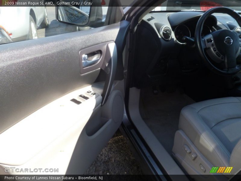 Gotham Gray / Gray 2009 Nissan Rogue SL AWD