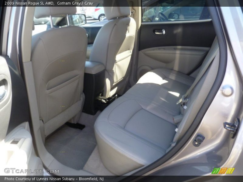 Gotham Gray / Gray 2009 Nissan Rogue SL AWD