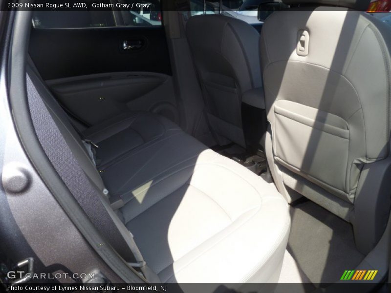 Gotham Gray / Gray 2009 Nissan Rogue SL AWD