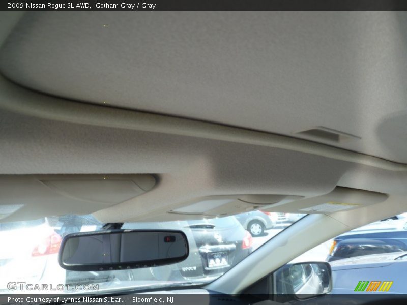 Gotham Gray / Gray 2009 Nissan Rogue SL AWD