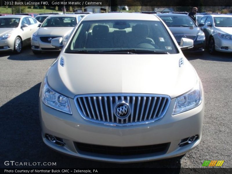 Gold Mist Metallic / Cashmere 2012 Buick LaCrosse FWD