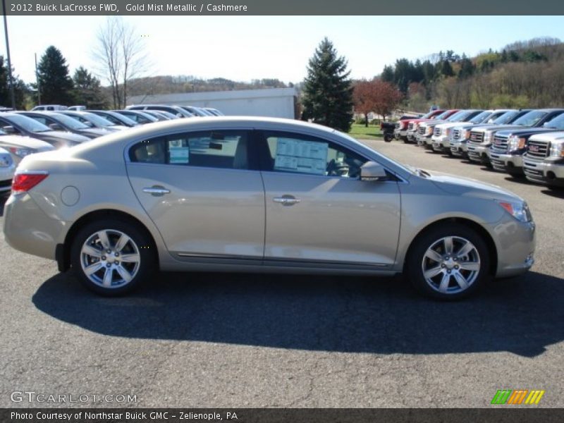 Gold Mist Metallic / Cashmere 2012 Buick LaCrosse FWD