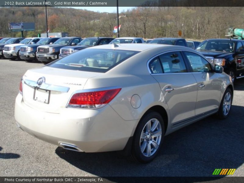 Gold Mist Metallic / Cashmere 2012 Buick LaCrosse FWD