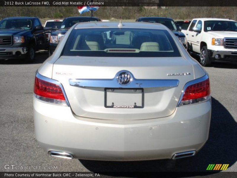 Gold Mist Metallic / Cashmere 2012 Buick LaCrosse FWD