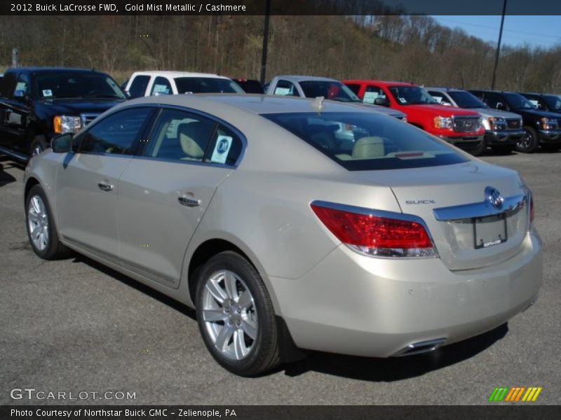 Gold Mist Metallic / Cashmere 2012 Buick LaCrosse FWD