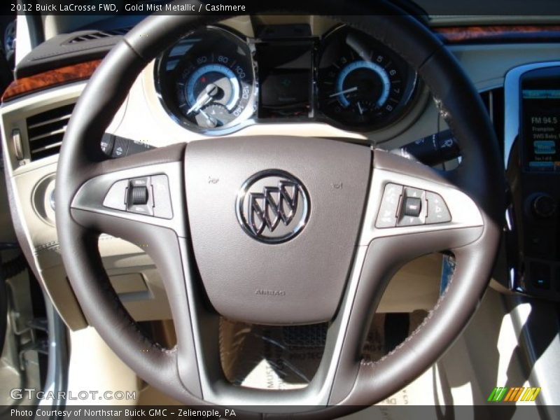 Gold Mist Metallic / Cashmere 2012 Buick LaCrosse FWD