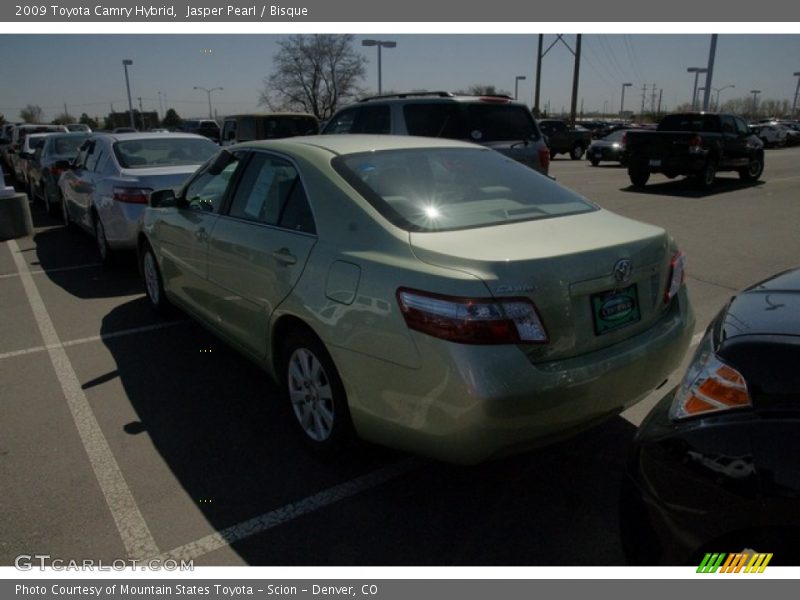 Jasper Pearl / Bisque 2009 Toyota Camry Hybrid