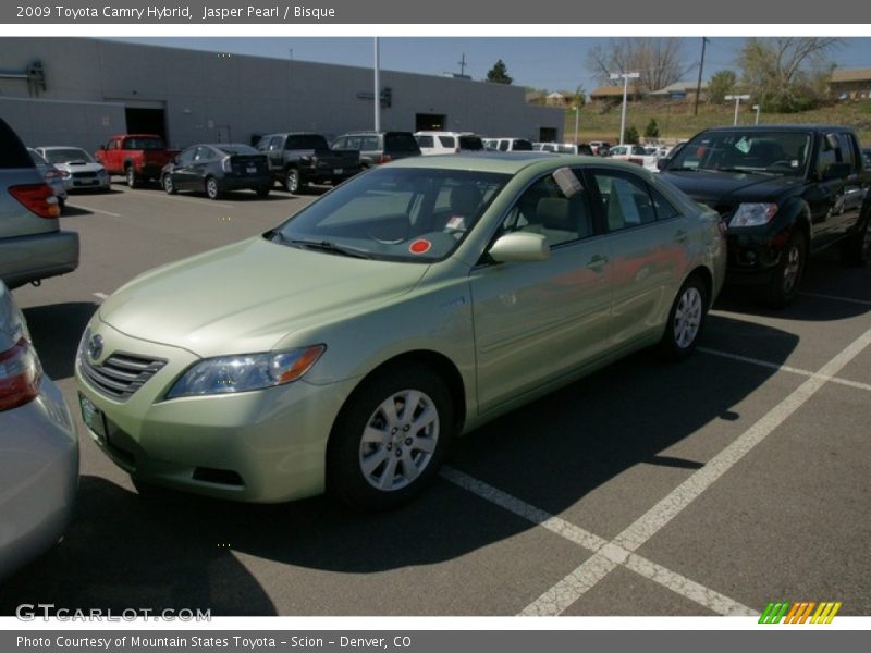 Jasper Pearl / Bisque 2009 Toyota Camry Hybrid