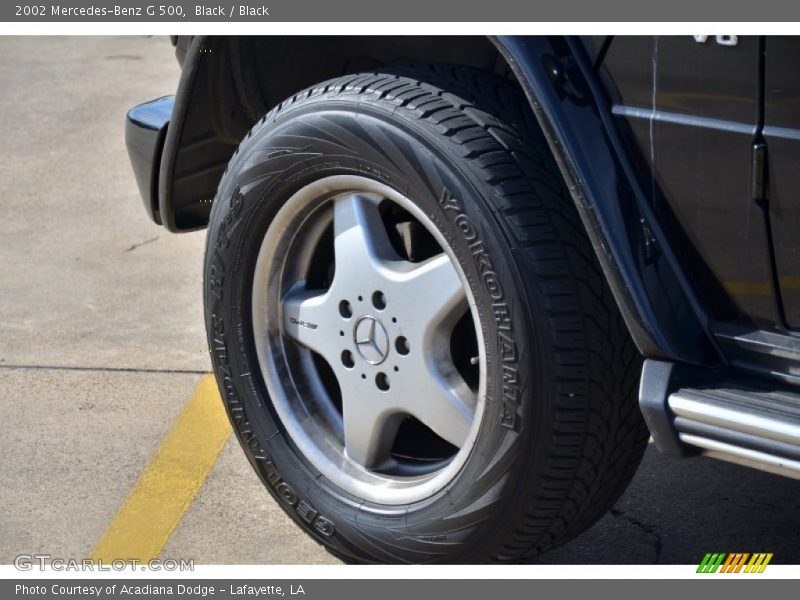 Black / Black 2002 Mercedes-Benz G 500