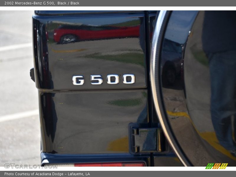 Black / Black 2002 Mercedes-Benz G 500