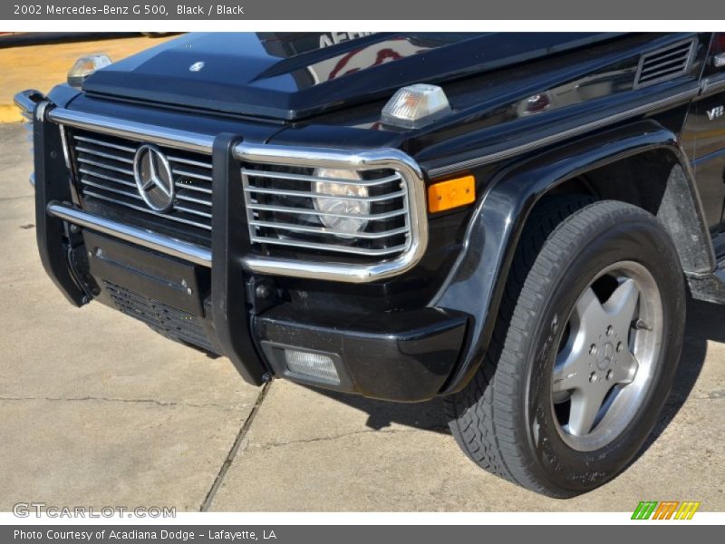 Black / Black 2002 Mercedes-Benz G 500