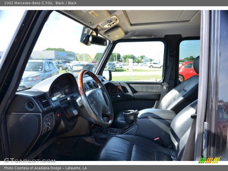 Black / Black 2002 Mercedes-Benz G 500