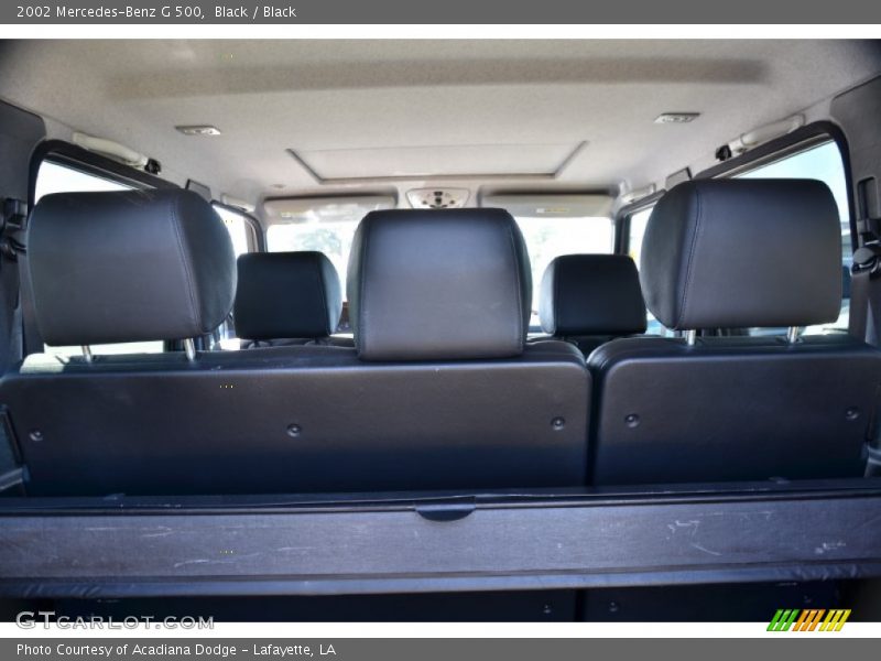Black / Black 2002 Mercedes-Benz G 500