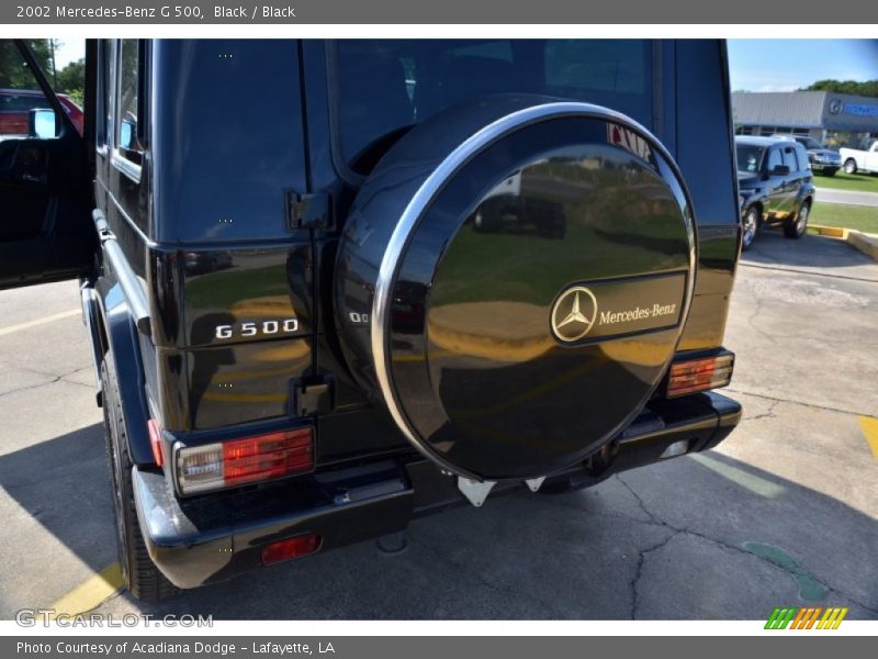 Black / Black 2002 Mercedes-Benz G 500