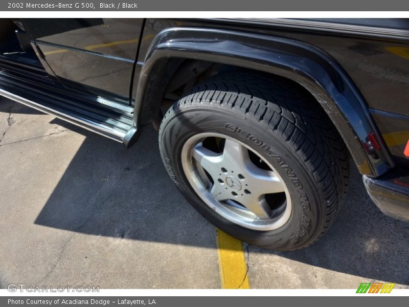 Black / Black 2002 Mercedes-Benz G 500