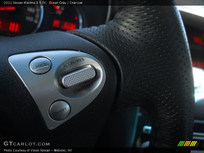 Ocean Gray / Charcoal 2011 Nissan Maxima 3.5 SV
