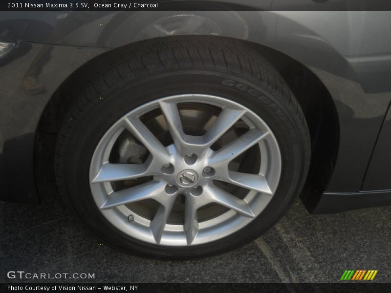 Ocean Gray / Charcoal 2011 Nissan Maxima 3.5 SV