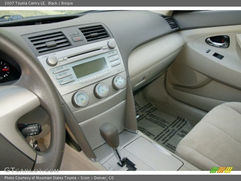 Black / Bisque 2007 Toyota Camry LE
