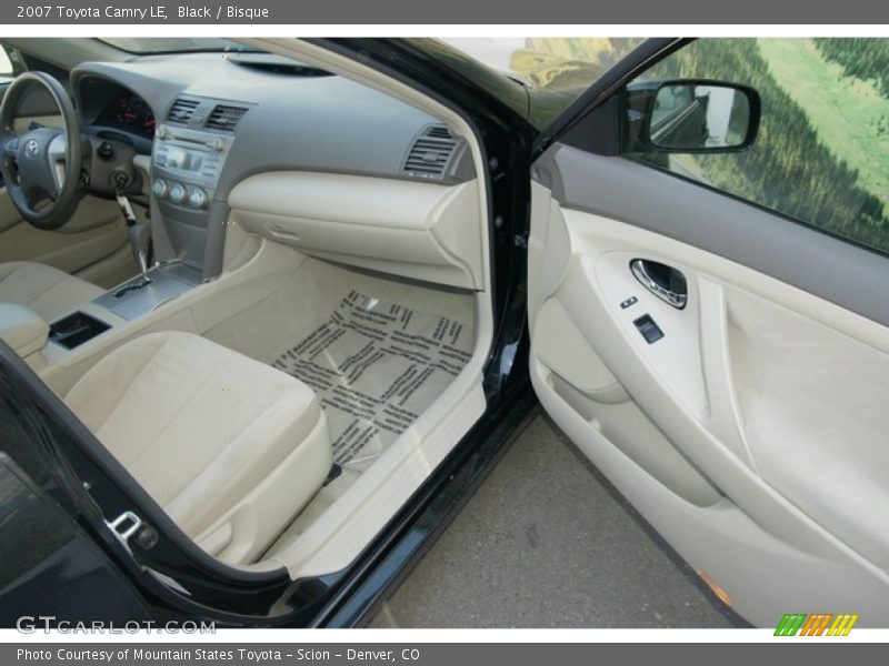 Black / Bisque 2007 Toyota Camry LE