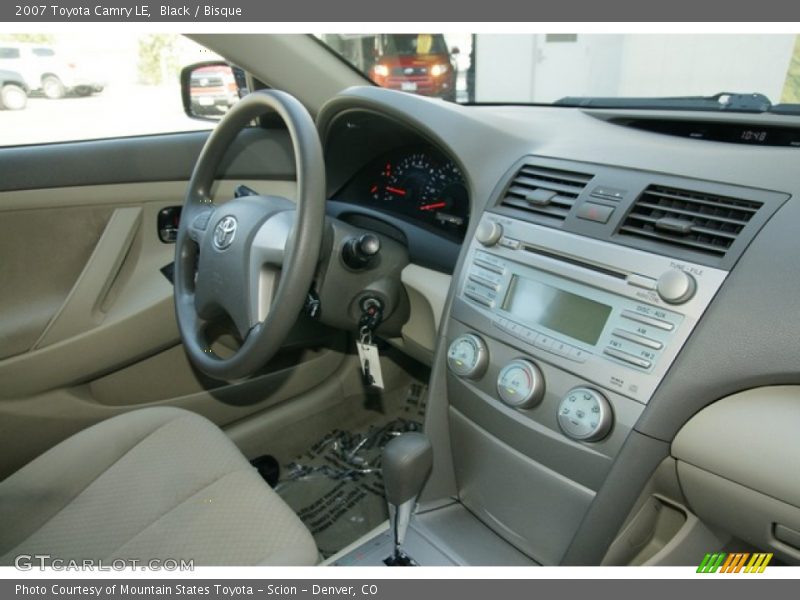 Black / Bisque 2007 Toyota Camry LE